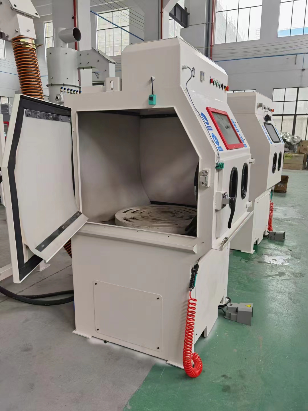 怀化移动式抛丸机的工作原理?