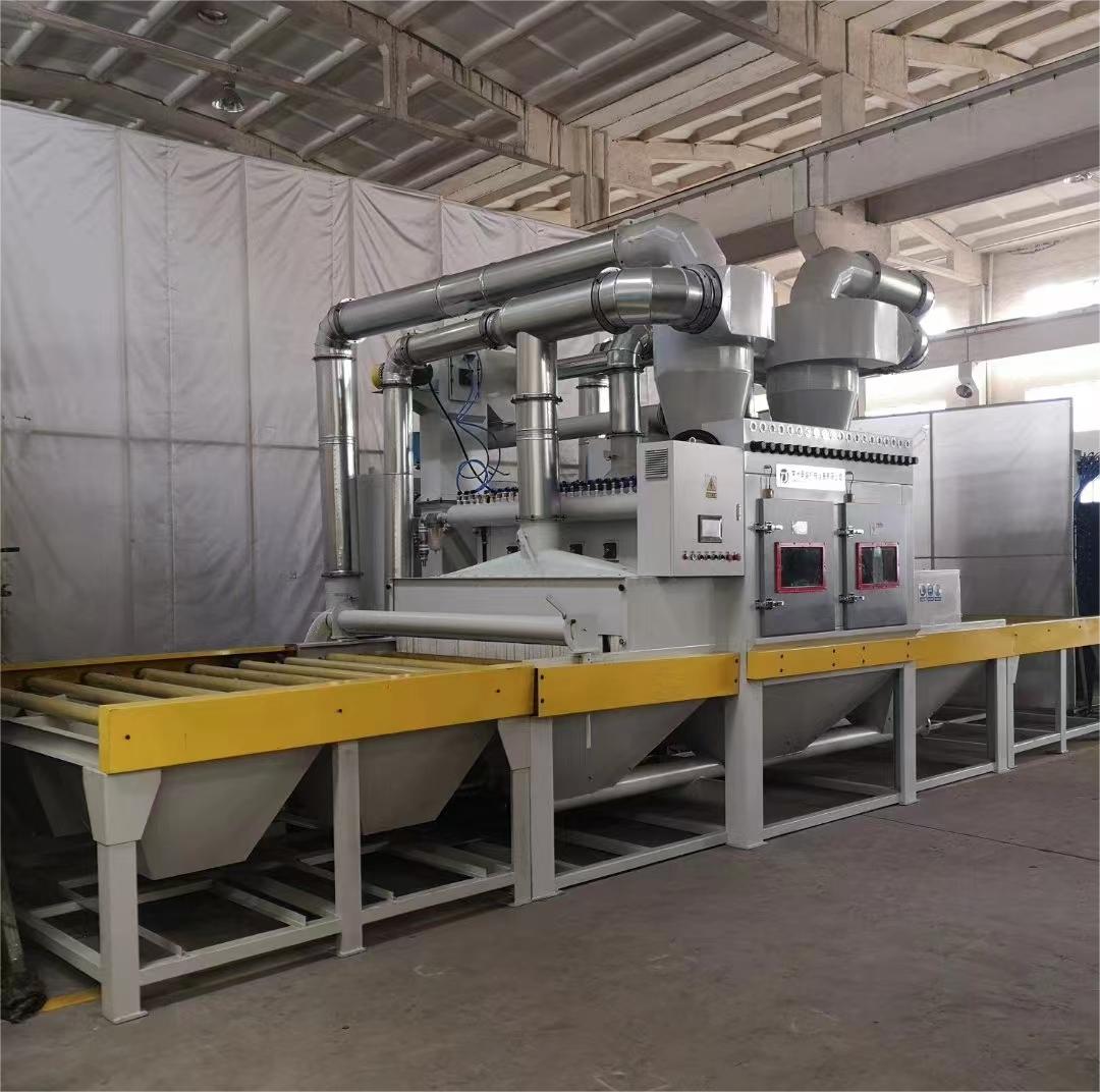 怀化抛丸机跑砂是什么原因