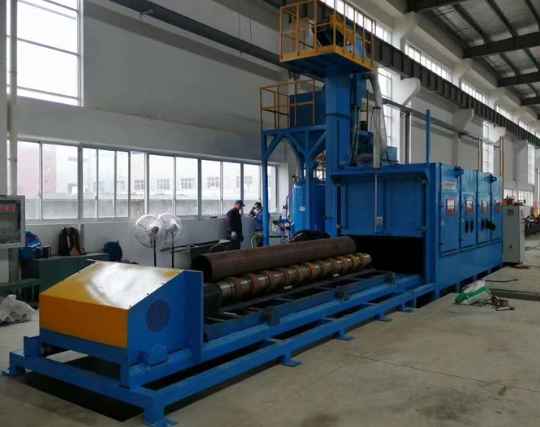 怀化喷砂机在管道除锈中的现场施工应用