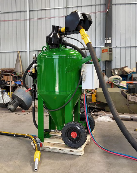 怀化移动式喷砂机 户外施工效率翻倍