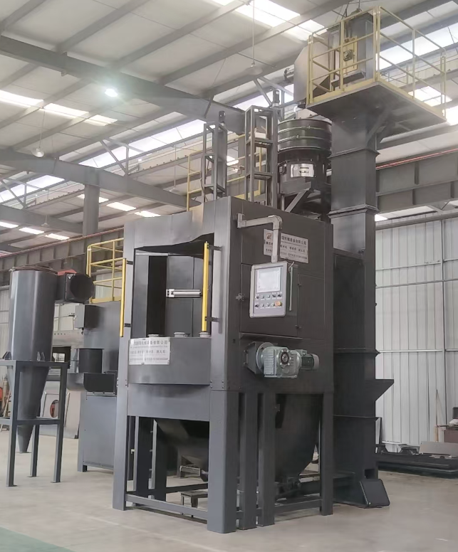 怀化转盘式喷砂机 提升圆形工件处理效率